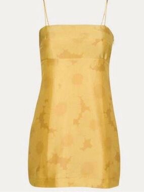 realisation par yellow mini dress Realisation Par Isabelli Mini